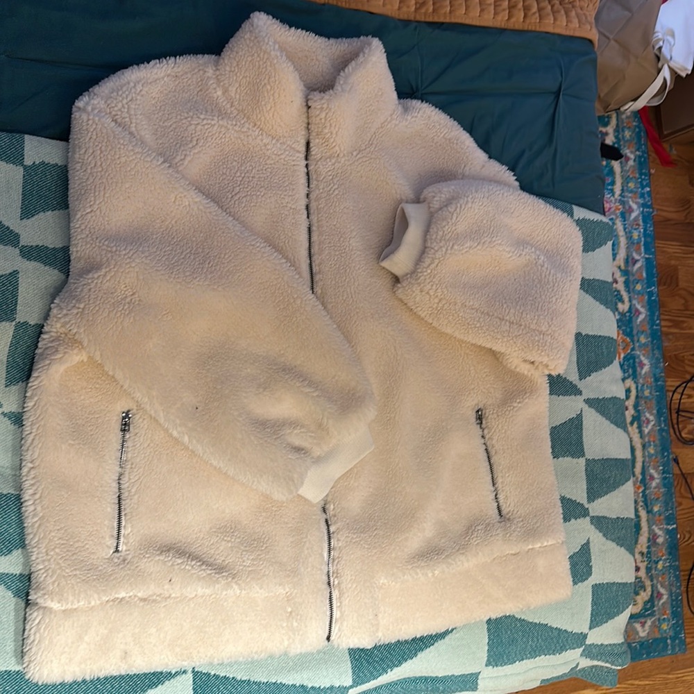Cream Teddy Coat